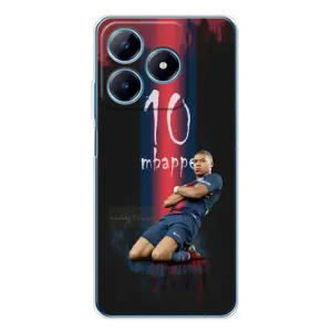 Чехол (TPU) с Футболистом на Realme C61 (MBAPPE 10)