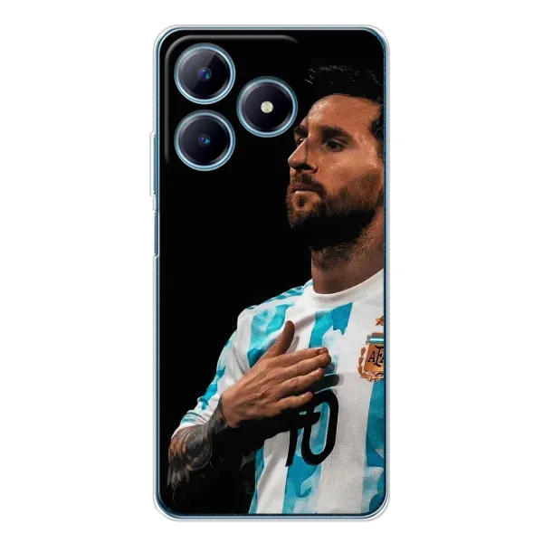 Чехол с рисунком «Месси Капитан» для Realme C61
