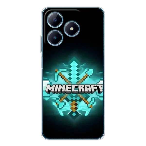 Чехол с рисунком «MineCraft 2» для Realme C61