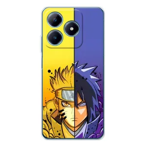 Купить Чехлы на телефон с принтом Anime для Realme C61 (Naruto Vs Sasuke)