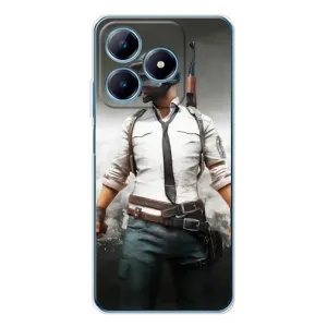 Чохол з картинкою "Герой Pubg" на Realme C61 (Пабг)