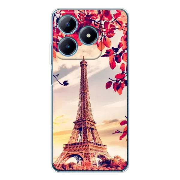 Чехол с рисунком «Paris photo» для Realme C61 Чехол с рисунком «Paris photo» для Realme C61
