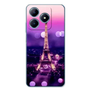 Чехол с Эйфелевой башней на Realme C61 (Париж башня)