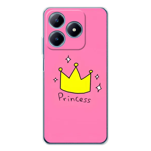 Чехол с рисунком «Princess» для Realme C61 Чехол с рисунком «Princess» для Realme C61