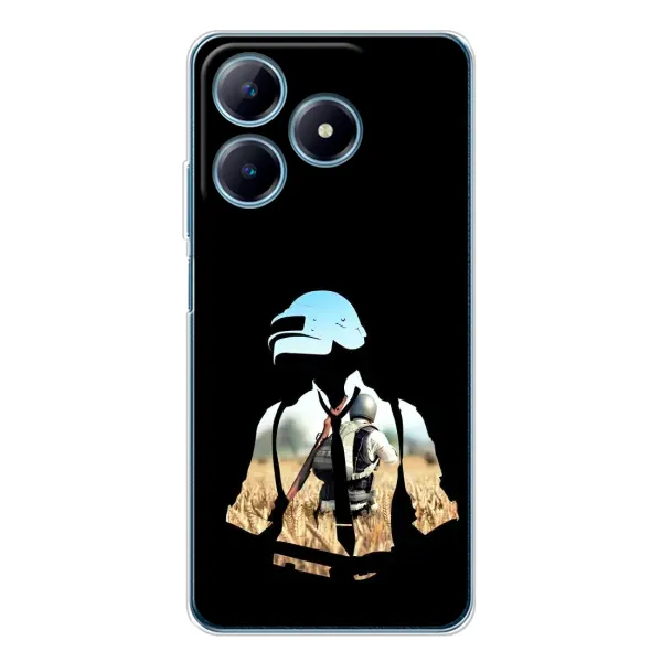 Чехол с рисунком «Пубг мен» для Realme C61 Чехол с рисунком «Пубг мен» для Realme C61