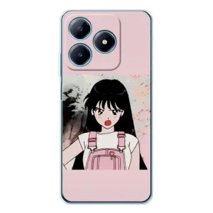 Чехол с персонажами АНИМЕ на Realme C61 (Сейлор Марс)