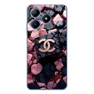 Чехол (Dior, Prada, YSL, Chanel) для Realme C61 (Шанель)