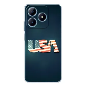 Чехол Флаг USA для Realme C61 (USA)