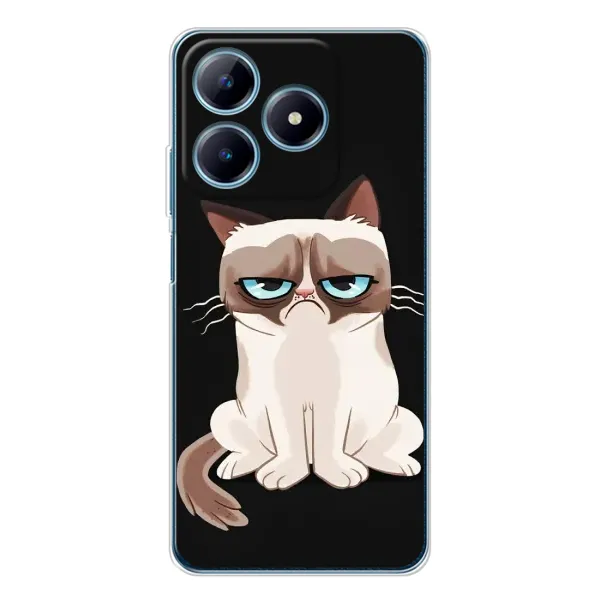 Чехол с рисунком «Взгляд кота» для Realme C61 Чехол с рисунком «Взгляд кота» для Realme C61