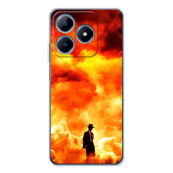 Чехол с рисунком «Взрыв» для Realme C61