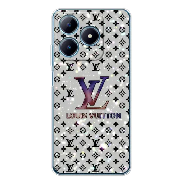 Чехол с рисунком «Яркий LV» для Realme C61