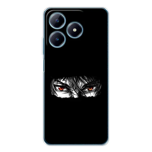 Чехол с рисунком «Аниме глаза» для Realme C63 4G