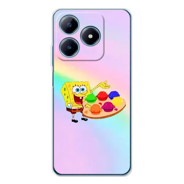 Чехол с рисунком «Бургеры» для Realme C63 4G Чехол с рисунком «Бургеры» для Realme C63 4G