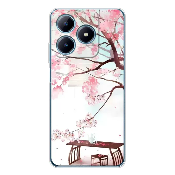 Чехол с рисунком «Чайная церемония» для Realme C63 4G Чехол с рисунком «Чайная церемония» для Realme C63 4G