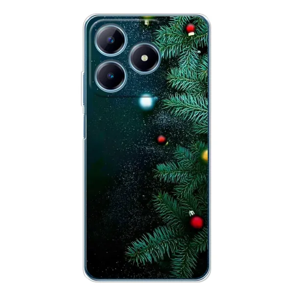 Чехол с рисунком «Елка» для Realme C63 4G Чехол с рисунком «Елка» для Realme C63 4G