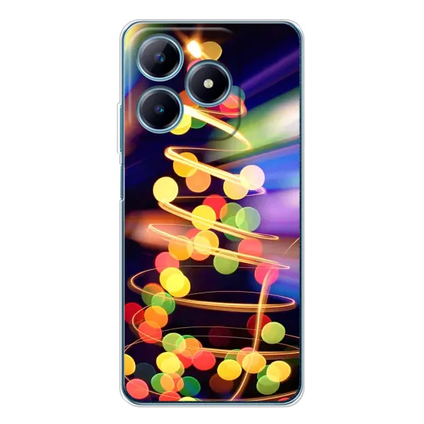 Чехол с рисунком «Гирлянды» для Realme C63 4G Чехол с рисунком «Гирлянды» для Realme C63 4G