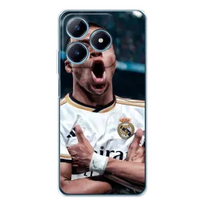 Чехол (TPU) с Футболистом на Realme C63 4G (Гол Мбаппе)