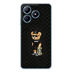 Чехлы Мишка Тедди для Реалми С63 4Джи (GUCCI Teddy)