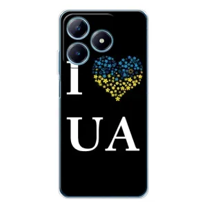 Силиконовый Чехол на Realme C63 4G (Я-Украина) (I Love UA)