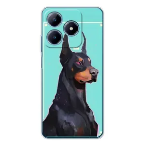 Чехол ДОБЕРМАН для Realme C63 4G (Король доберман)