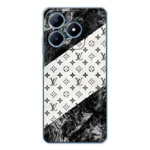 Чохол Стиль Louis Vuitton на Realme C63 4G (LV на білому)