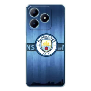 Силиконовые Чехлы принт Футбол на Realme C63 4G (ManCity)