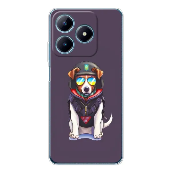 Чехол с рисунком «Модный Патрон» для Realme C63 4G