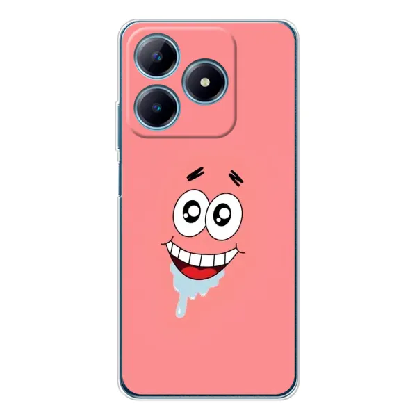 Чехол с рисунком «Мордочка Патрика» для Realme C63 4G Чехол с рисунком «Мордочка Патрика» для Realme C63 4G