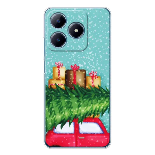 Чехол с рисунком «Новогодние подарки» для Realme C63 4G Чехол с рисунком «Новогодние подарки» для Realme C63 4G