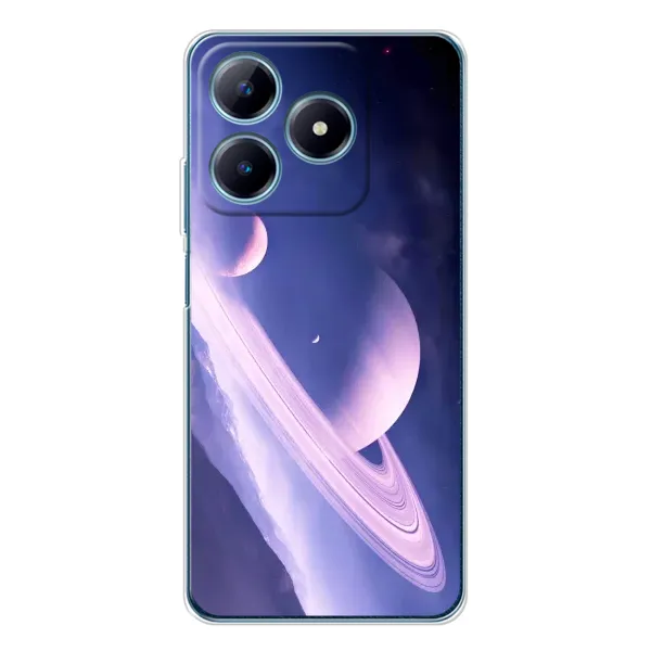 Чехол с рисунком «Планета в космосе» для Realme C63 4G Чехол с рисунком «Планета в космосе» для Realme C63 4G