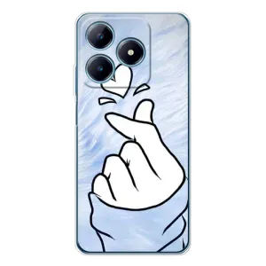Чохол (Знак сердечка) для Realme C63 4G (Серце знак)