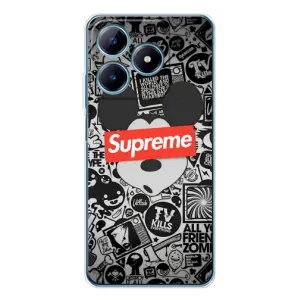 Чехол с Брендами одежды на Реалми С63 4Джи (Supreme Маус)