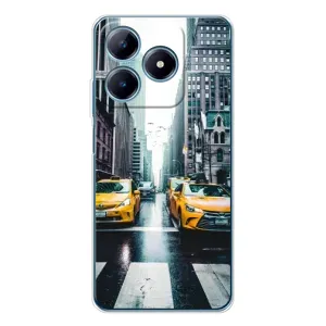 Силиконовый бампер (Работники) на Realme C63 4G (Такси)