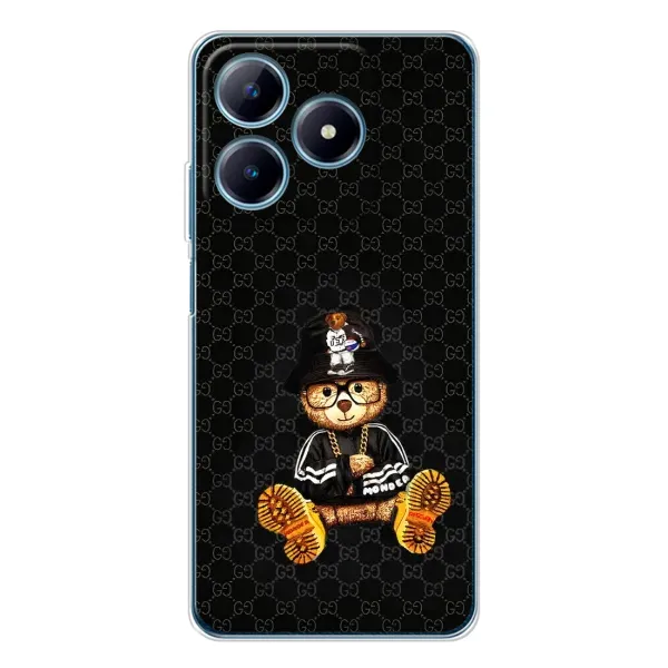 Чехол с рисунком «Тедди Гуччи» для Realme C63 4G Чехол с рисунком «Тедди Гуччи» для Realme C63 4G
