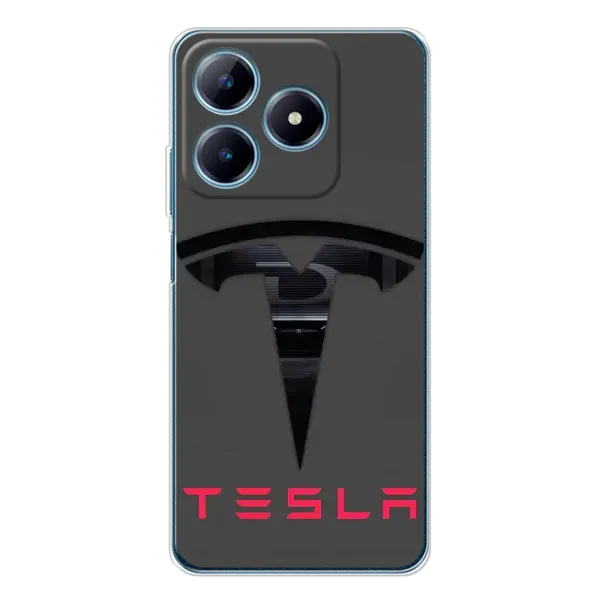 Чехол с рисунком «Logo TESLA» для Realme C63 4G Чехол с рисунком «Logo TESLA» для Realme C63 4G