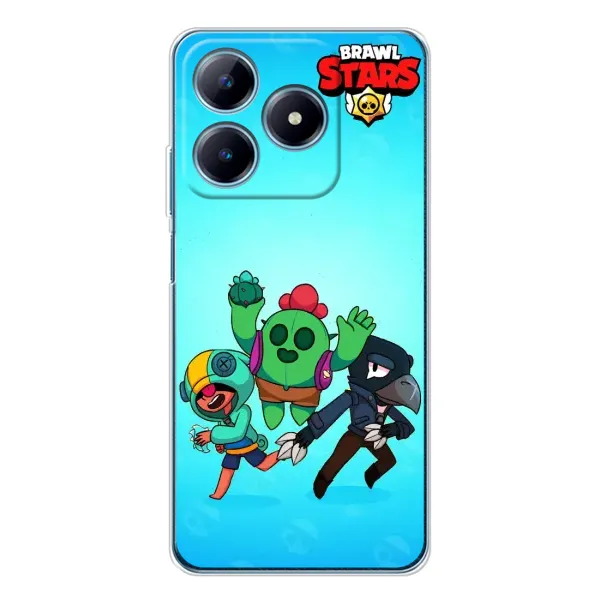 Чехол с рисунком «Трио» для Realme C63 4G Чехол с рисунком «Трио» для Realme C63 4G