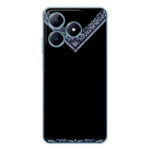 Силиконовый Чехол на Realme C63 4G (Воротник вышиванки)