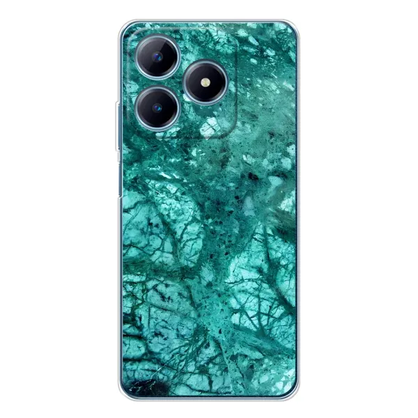Чехол с рисунком «Зеленый мрамор» для Realme C63 4G Чехол с рисунком «Зеленый мрамор» для Realme C63 4G