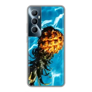Чохол з зображенням смачної їжі для Realme C65 (Ананас)