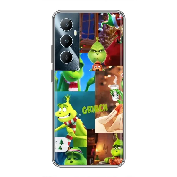 Чехол с рисунком «Арт Гринч» для Realme C65 Чехол с рисунком «Арт Гринч» для Realme C65