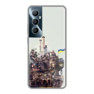 Чехлы на военную тематику для Realme C65 (Азовсталь)