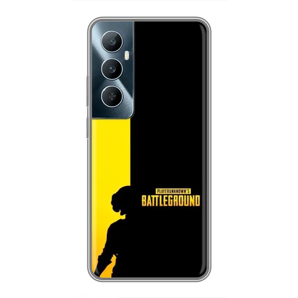 Чехол с рисунком «Battlegrounds» для Realme C65 Чехол с рисунком «Battlegrounds» для Realme C65