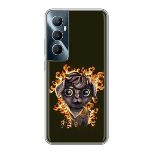 Чехлы на военную тематику для Realme C65 (Бавовна мем)