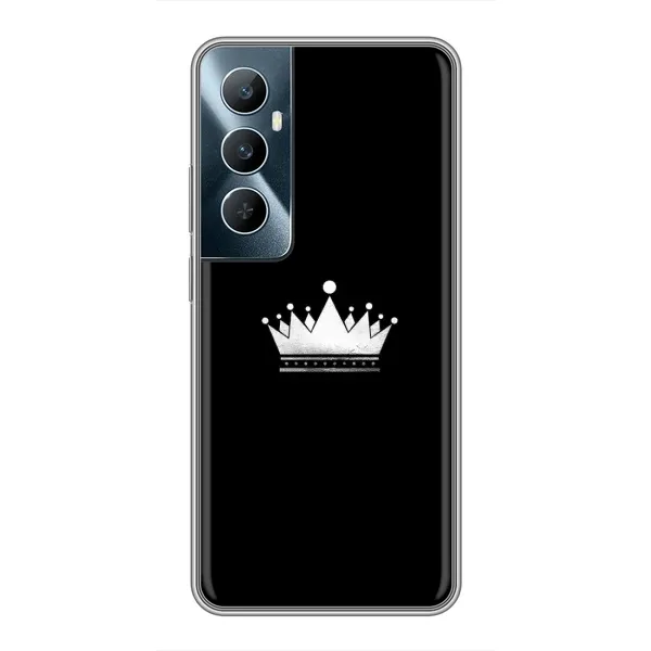 Чехол с рисунком «Белая корона» для Realme C65