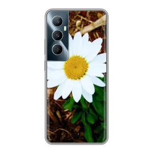 Чохол з ромашками на Realme C65 (Біла ромашка)