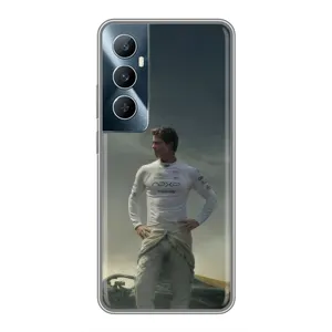 Чехол фильм Формула 1 для Realme C65 (Бред Питт)