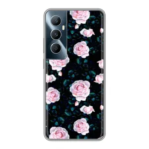 Чохли з принтом Троянд для Realme C65 (Чайні троянди)