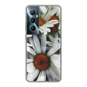 Чохол з ромашками на Realme C65 (Квіти Ромашки)