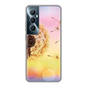 Силіконовий Чохол з кульбабками на Realme C65 (Квітка-кульбаба)