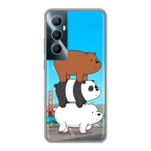 Чохли з Пандами на Realme C65 (Друзі)